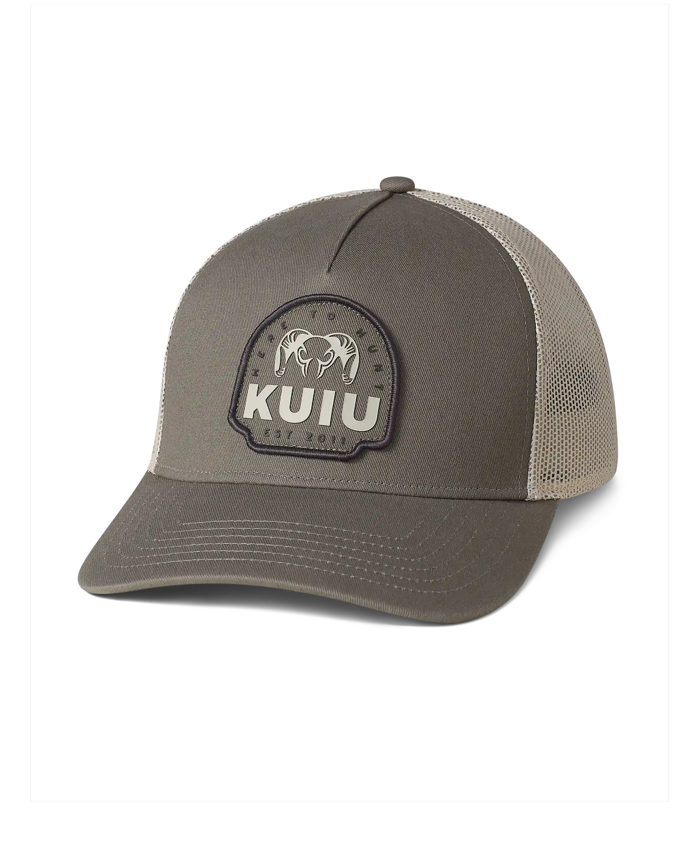 KUIU Here to Hunt Woven Patch Hat | Olive/Tan