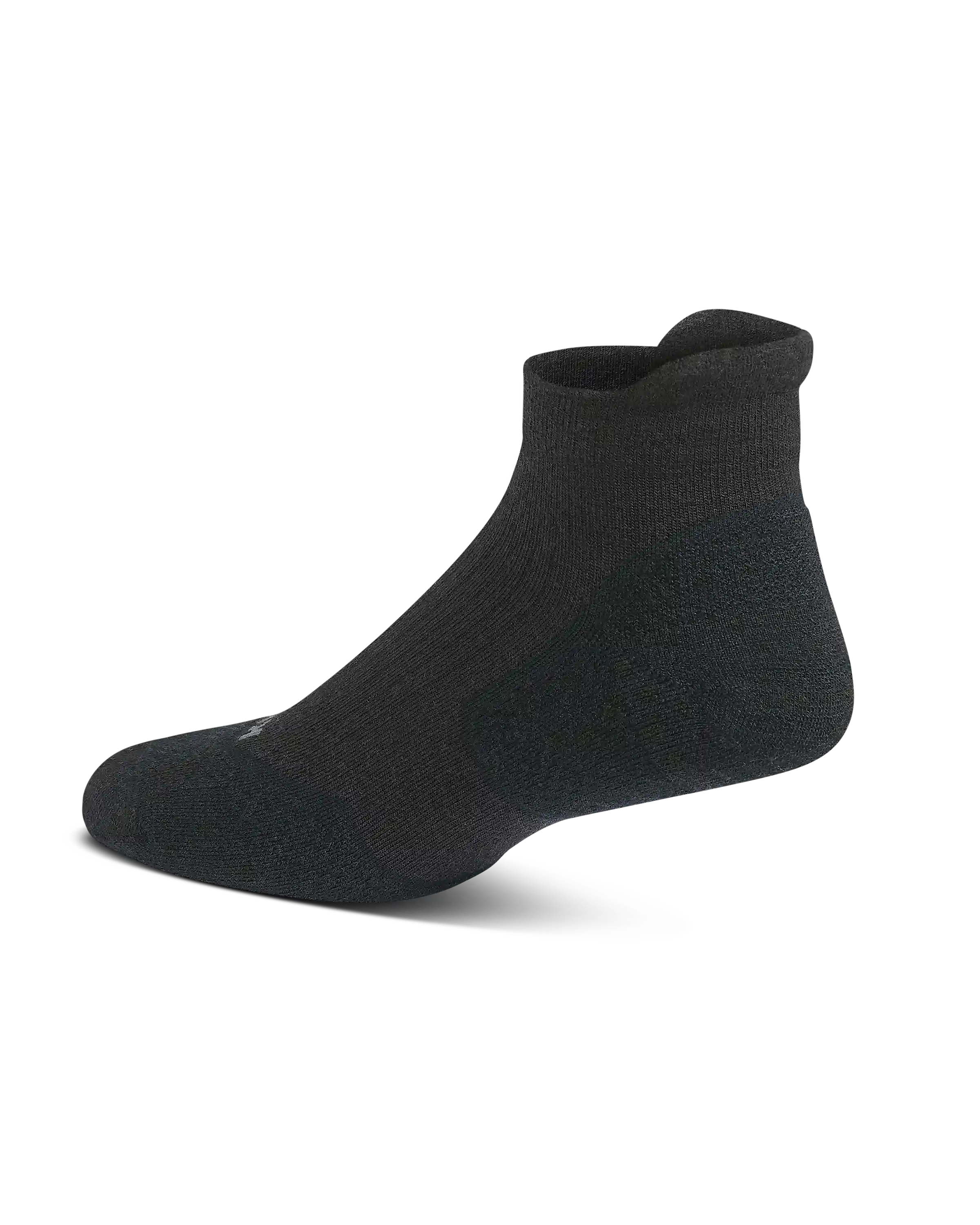 Alternative view of Merino 200N Lightweight Ankle Sock | Black
