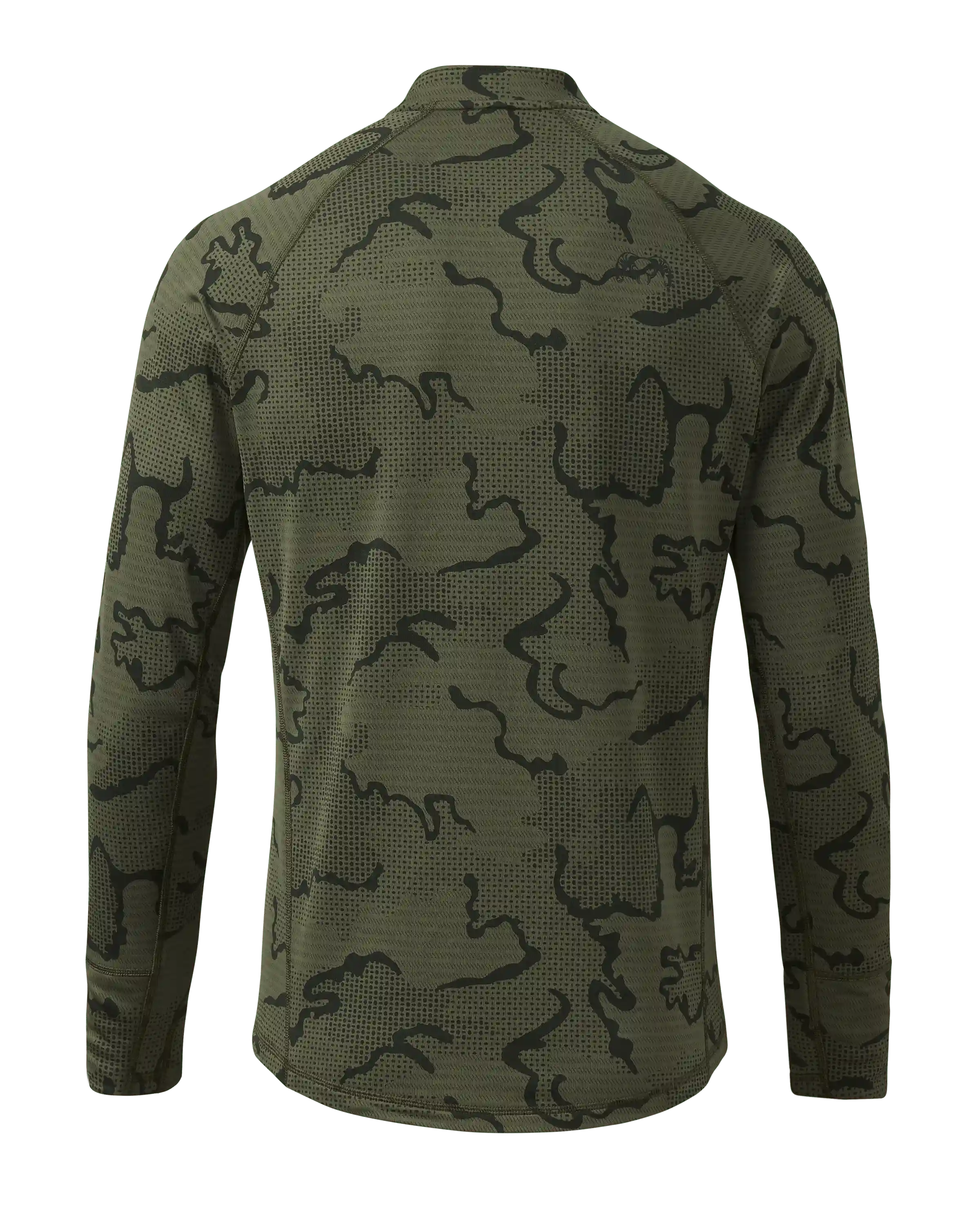Alternative view of Outlet Ridgepoint Fleece Henley | Olive Tonal
