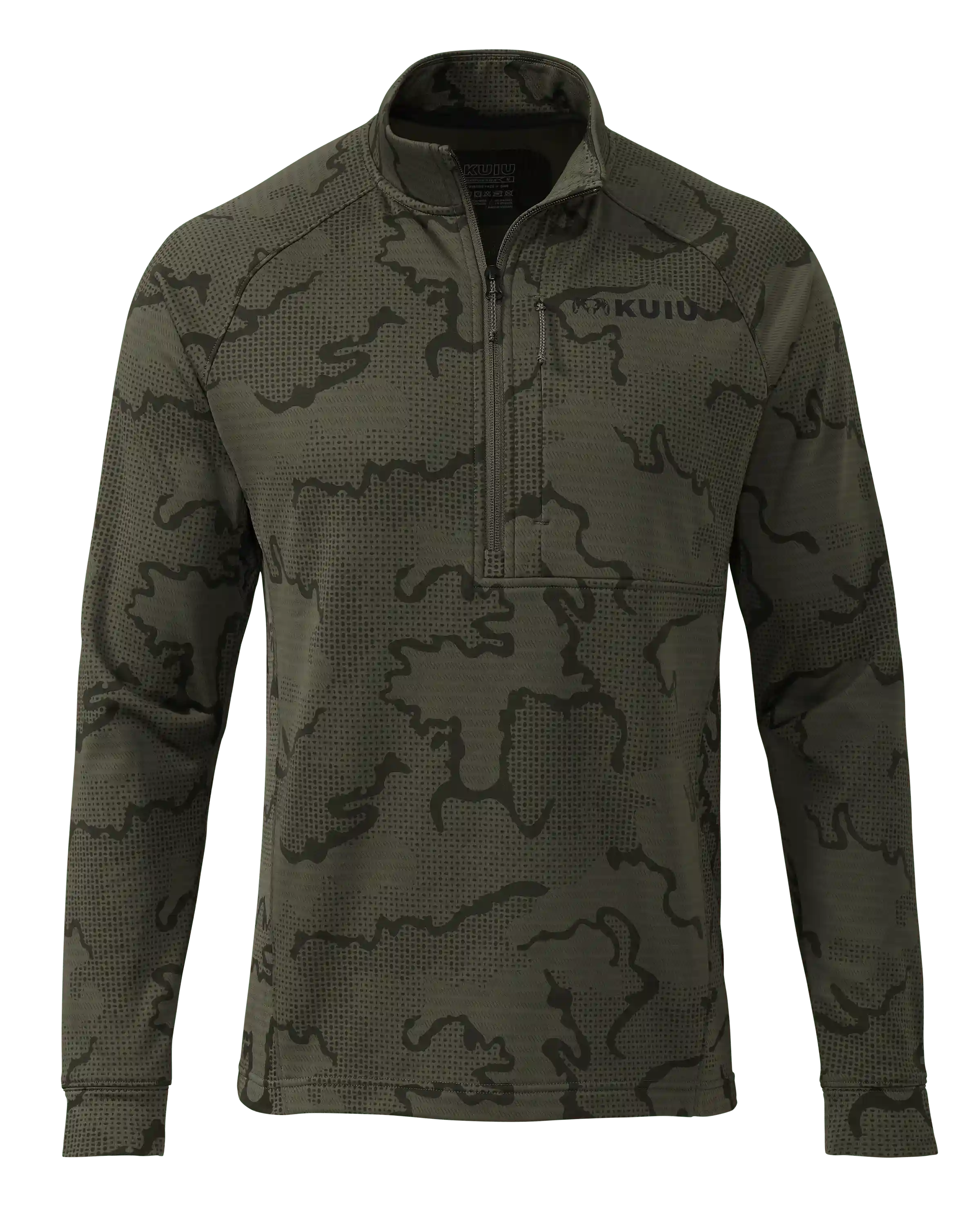 Ridgepoint Fleece Zip-T | Ash Tonal