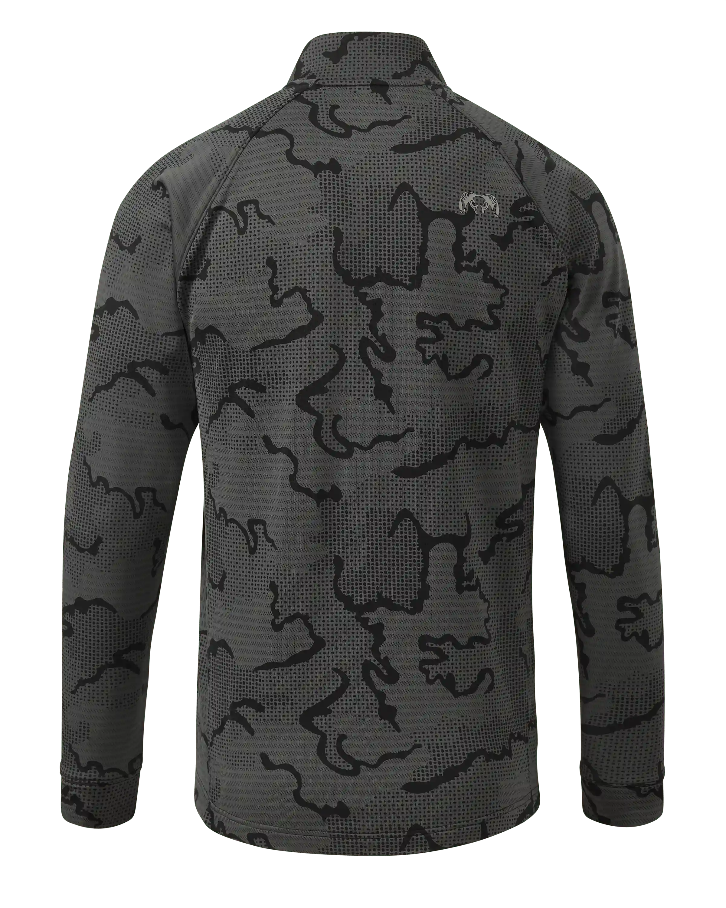 Alternative view of Ridgepoint Fleece Zip-T | Black Tonal
