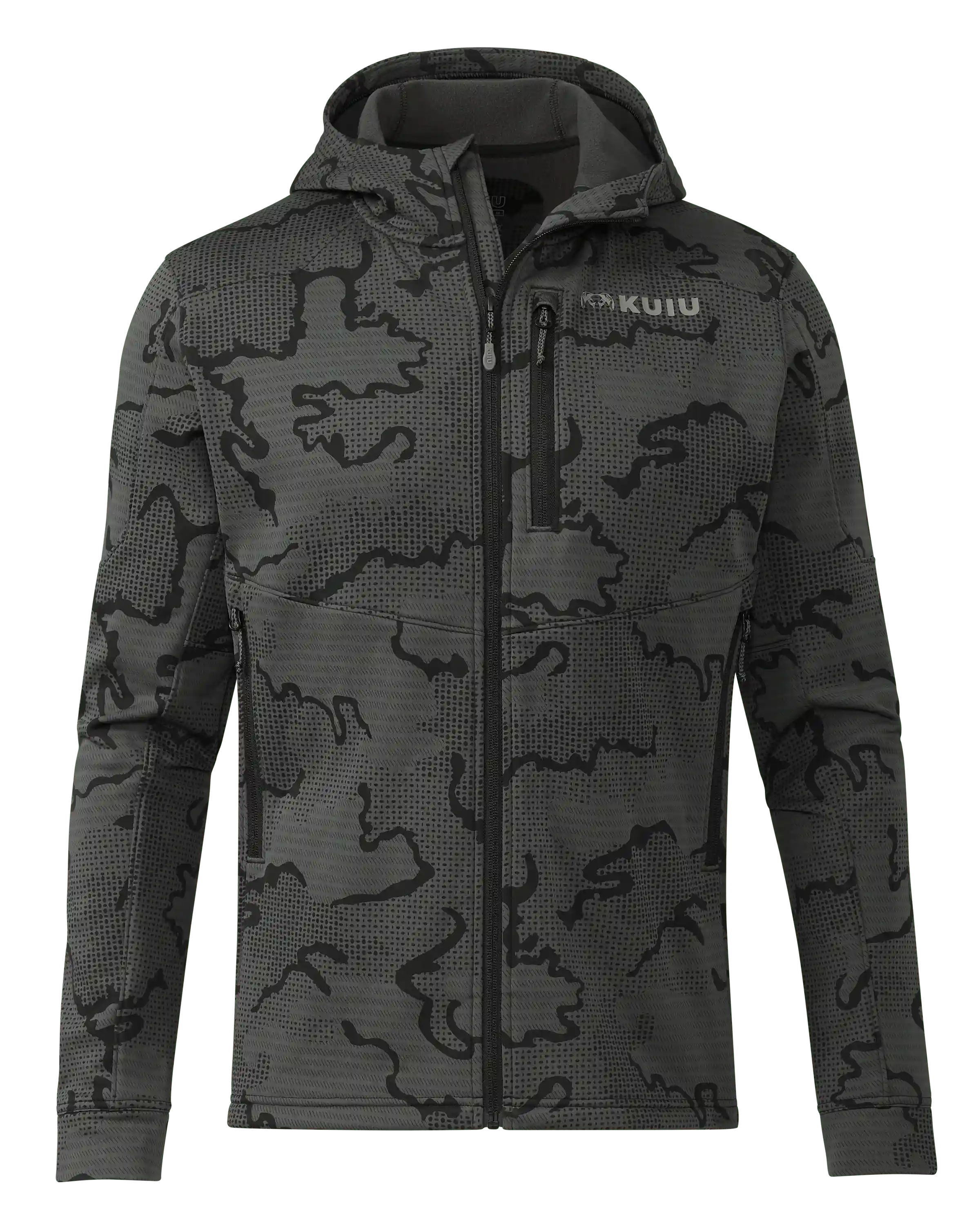 Ridgepoint Fleece Hoodie | Black Tonal