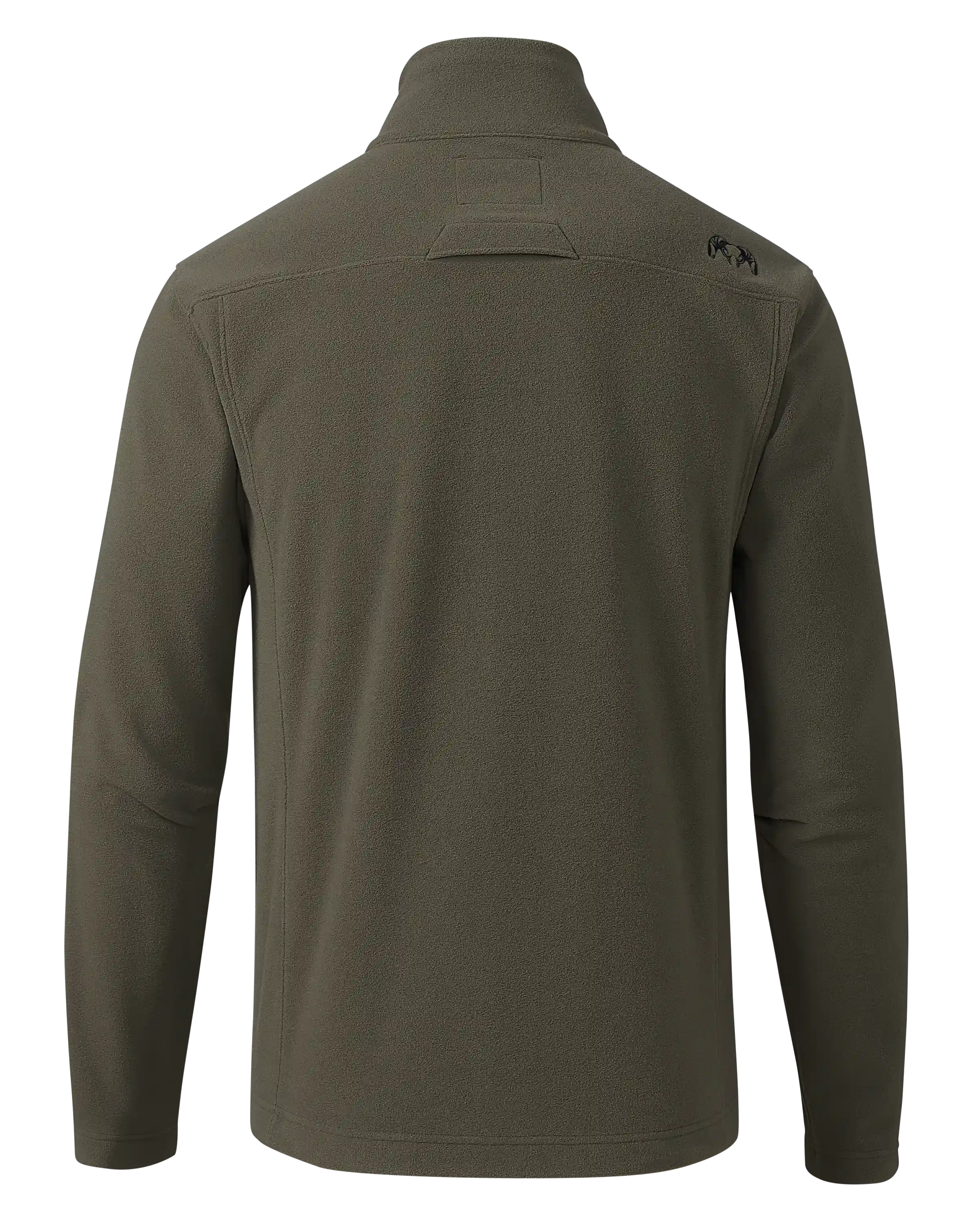 Alternative view of Border Fleece Full Zip | Ash