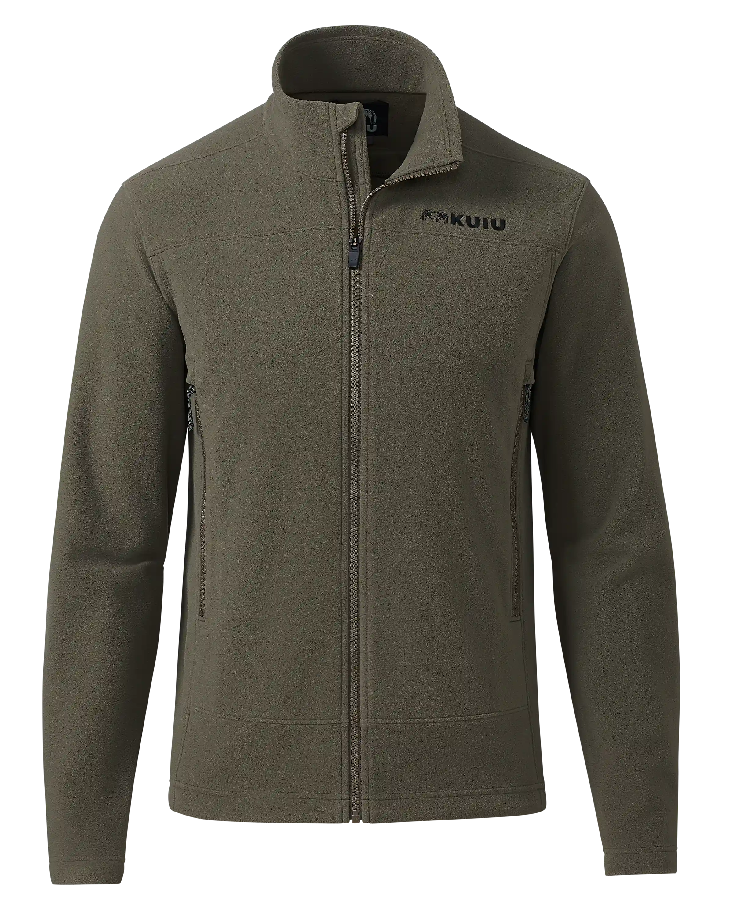 Border Fleece Full Zip | Ash