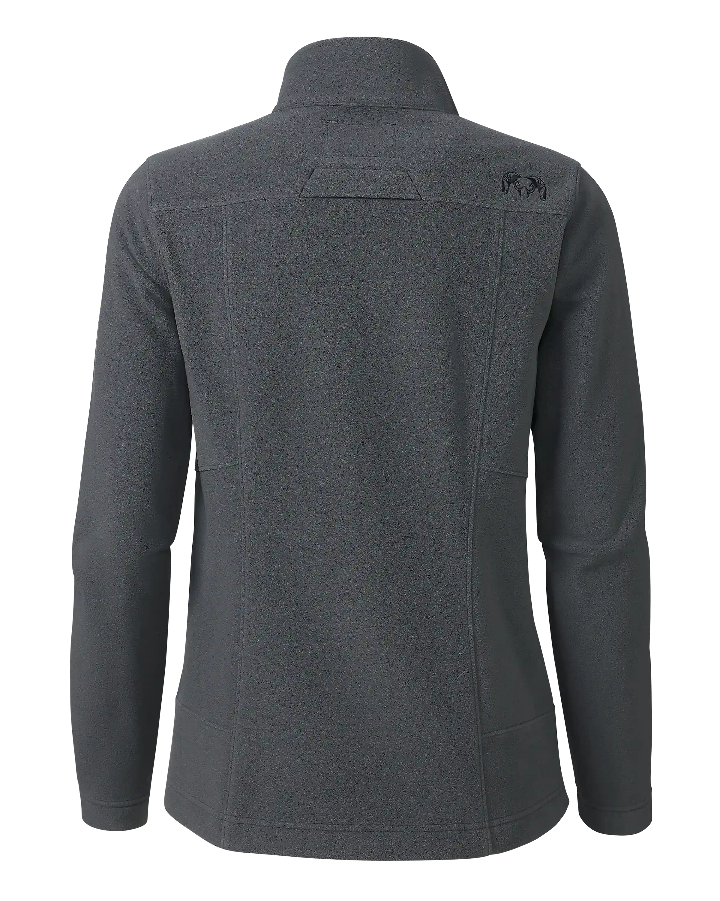 Alternative view of Women's Border Fleece Full Zip | Gunmetal