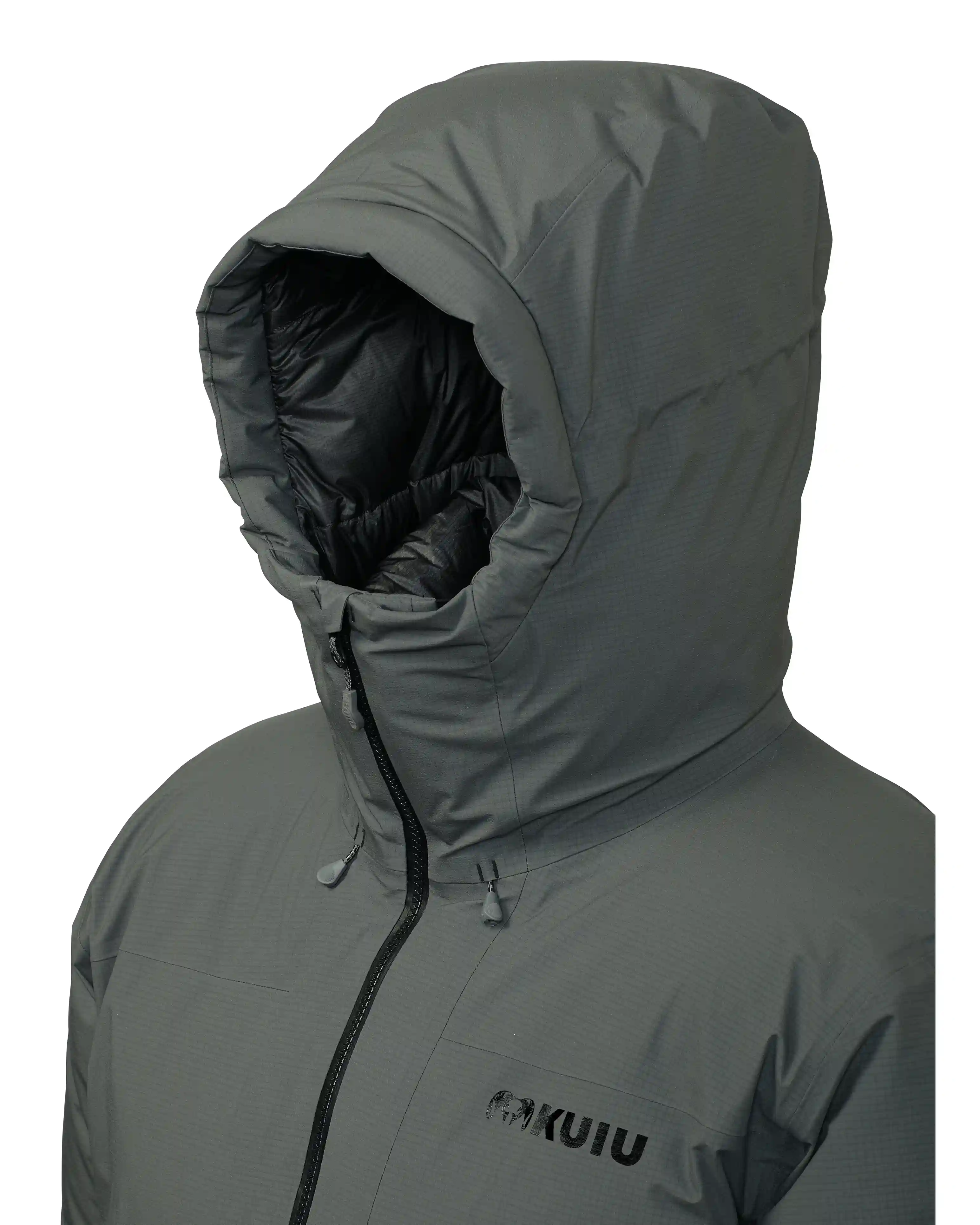 Alternative view of Super Down Burner Parka | Gunmetal