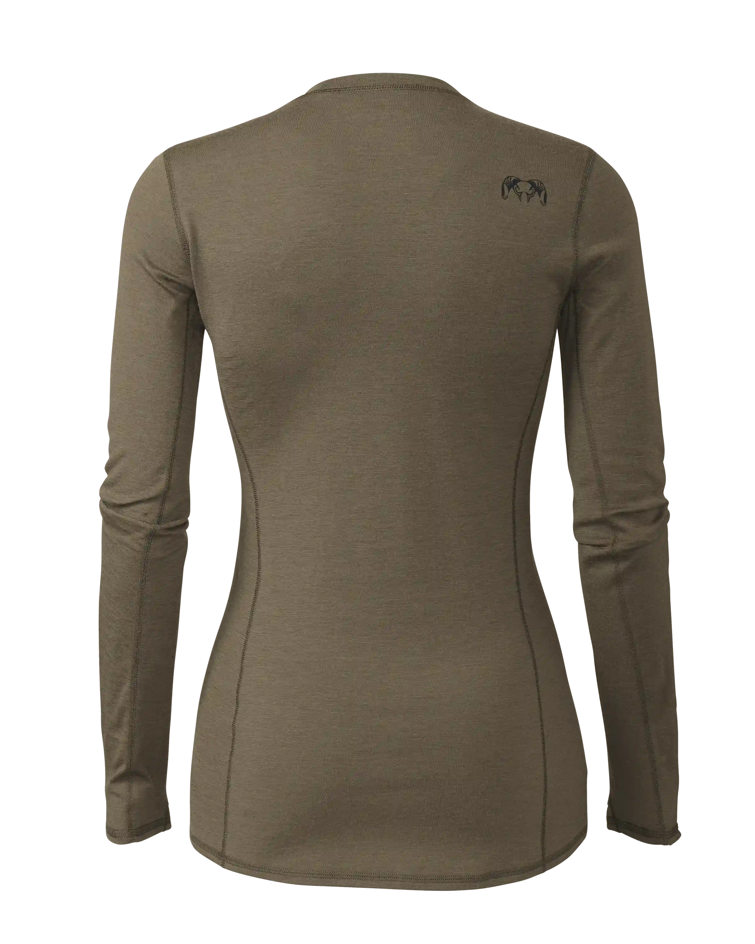 Alternative view of Women's ULTRA Merino 145 LS Crew | Ash
