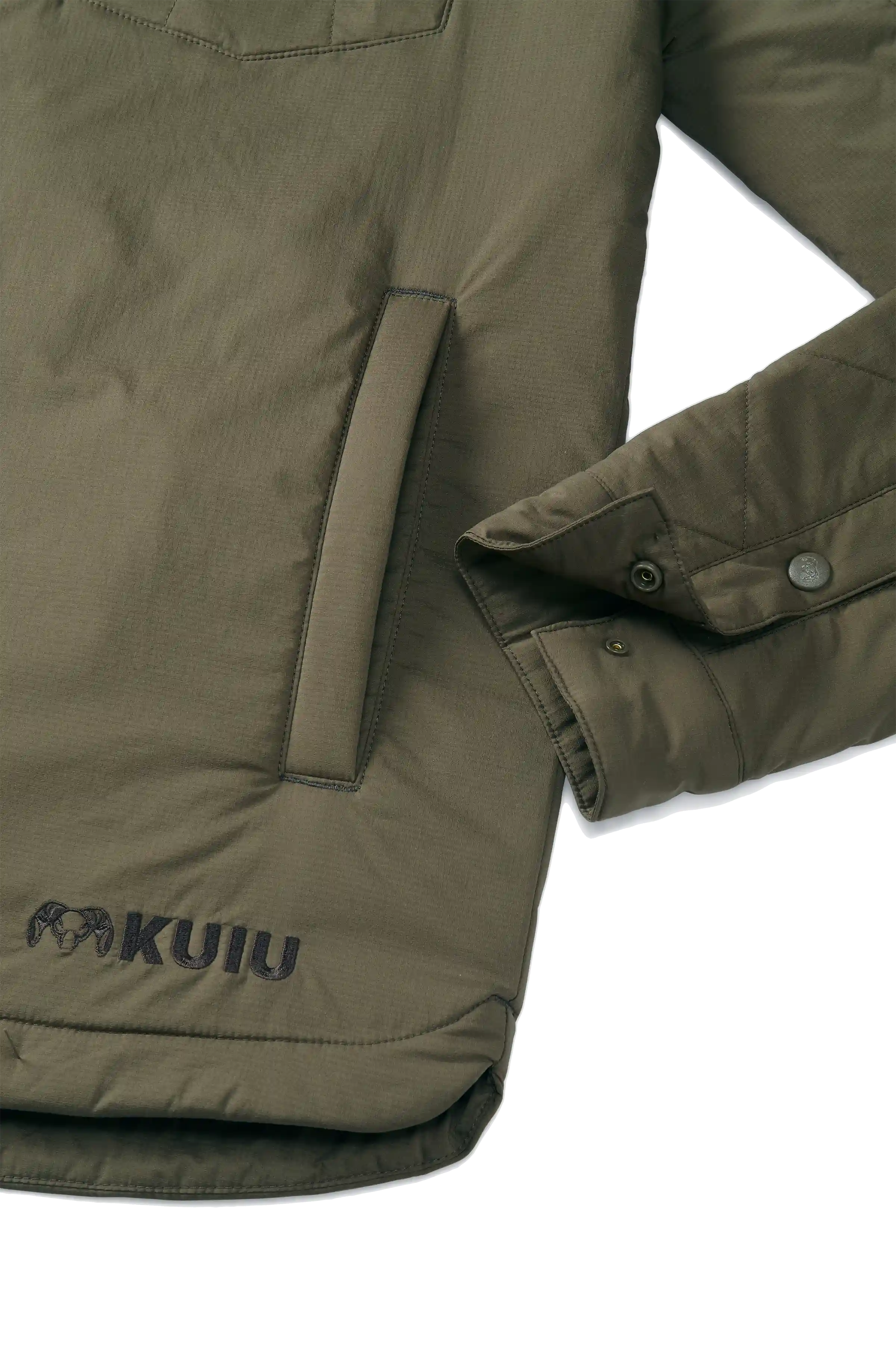 Alternative view of Base Camp Insulated Snap Shirt | Ash