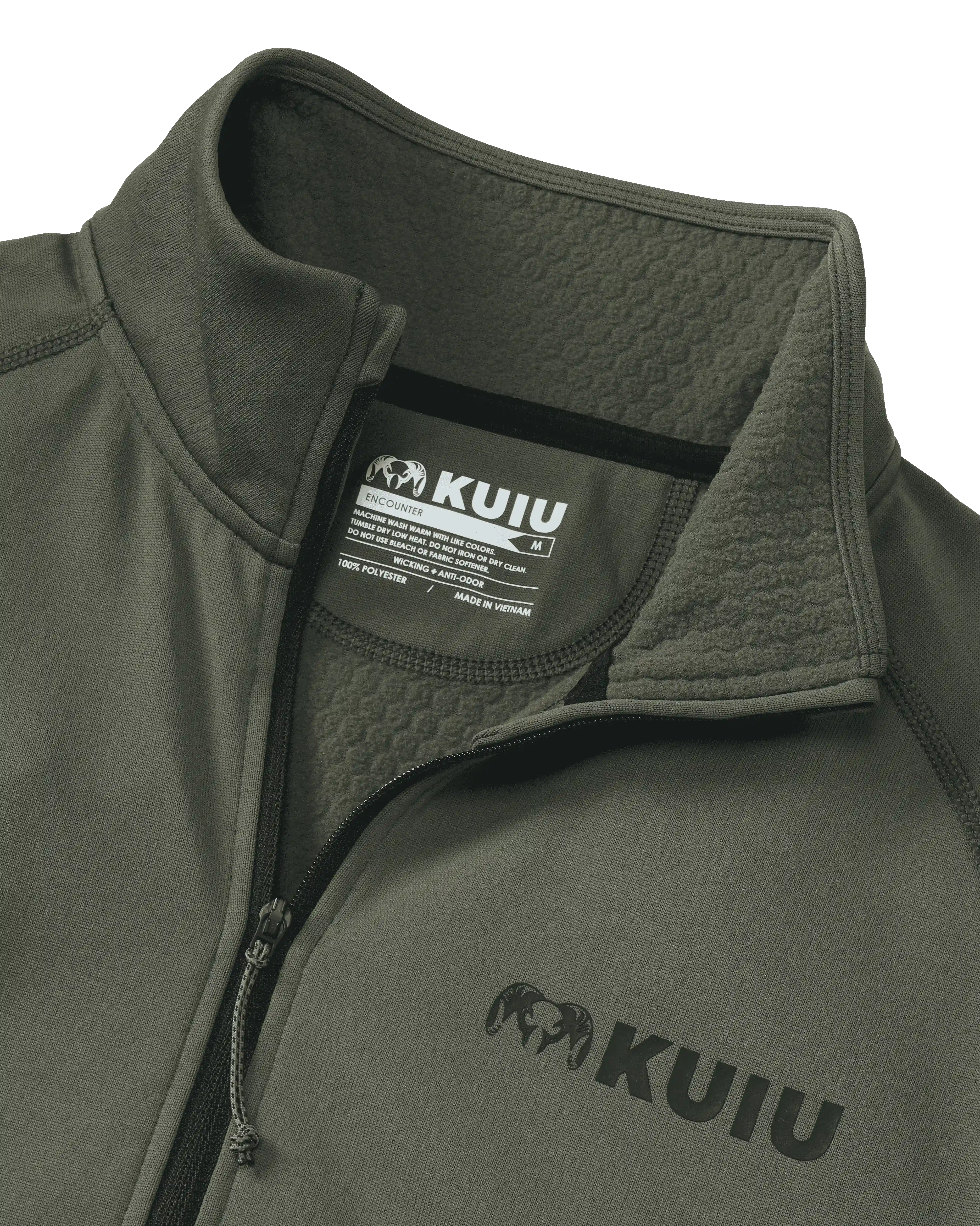 Alternative view of Encounter 200 Fleece Zip-T | Ash